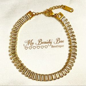 Gold Crystal Bracelet